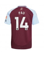 Aston Villa Pau Torres #14 Domácí Dres 2024-25 Krátký Rukáv